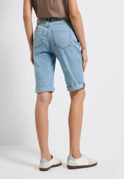Gebleekte bermudajeans
