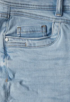 Gebleekte bermudajeans