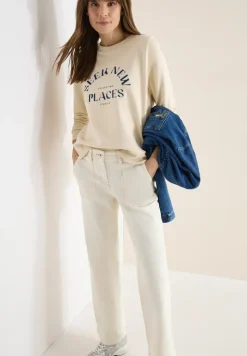 Geborduurd sweatshirt