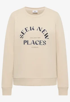 Geborduurd sweatshirt