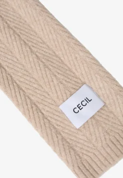 Gebreide sjaal met textuur