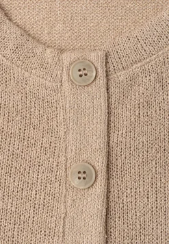 Gebreid gilet met glitter