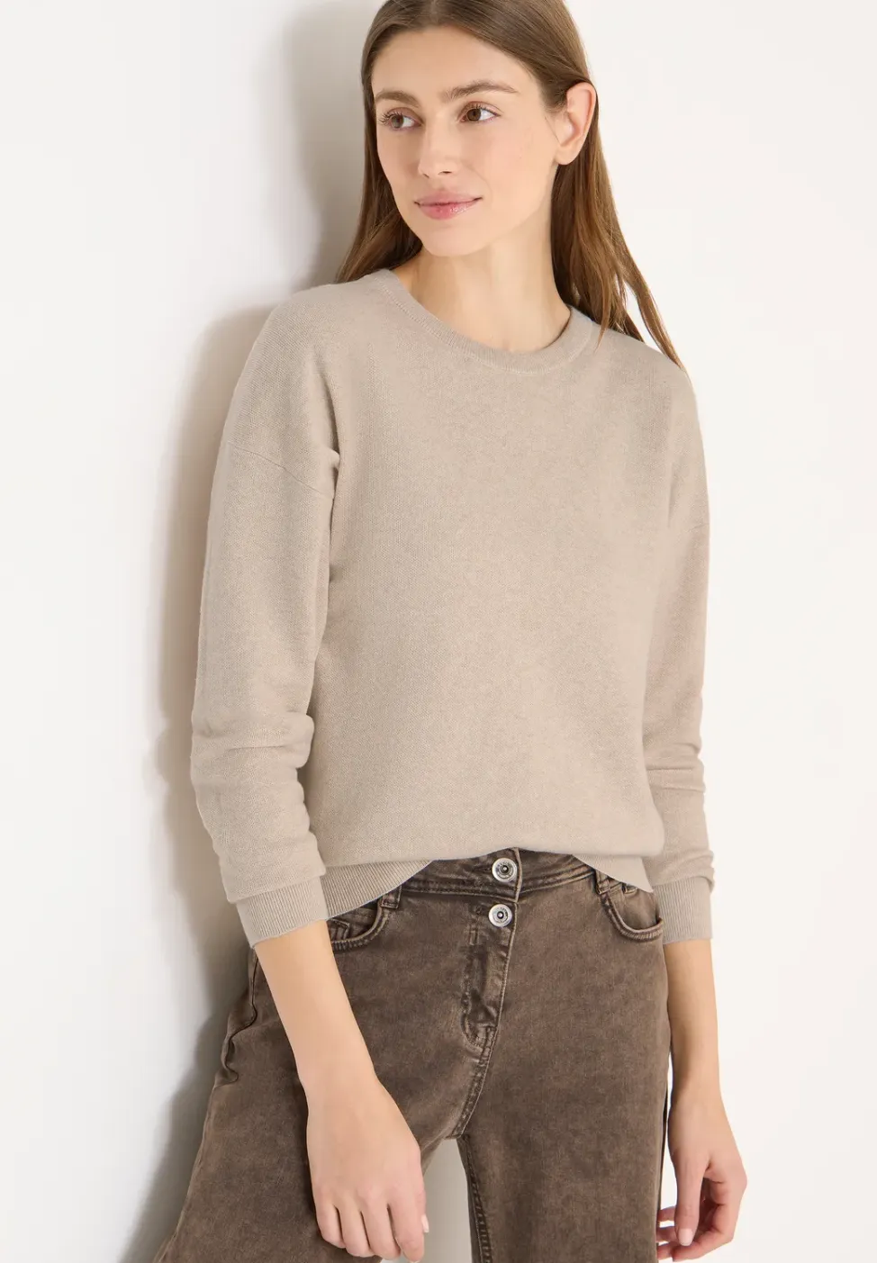 Gebreid sweatshirt