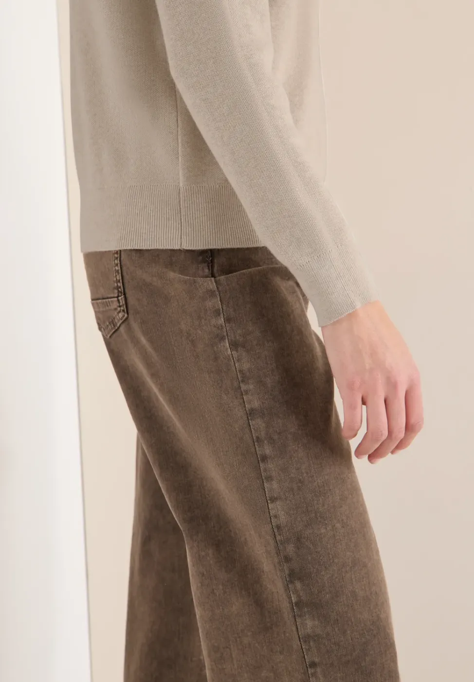 Gebreid sweatshirt