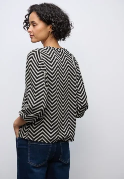 Gedessineerd jacquard shirt