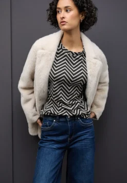 Gedessineerd jacquard shirt