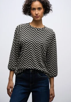 Gedessineerd jacquard shirt