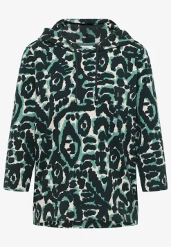 Gedessineerd shirt met capuchon
