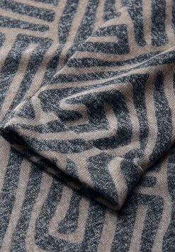 Gedessineerd shirt met lange mouwen