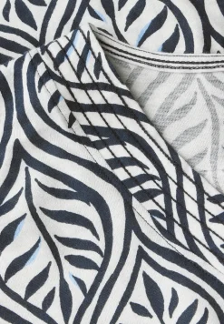 Gedessineerd V-hals Shirt