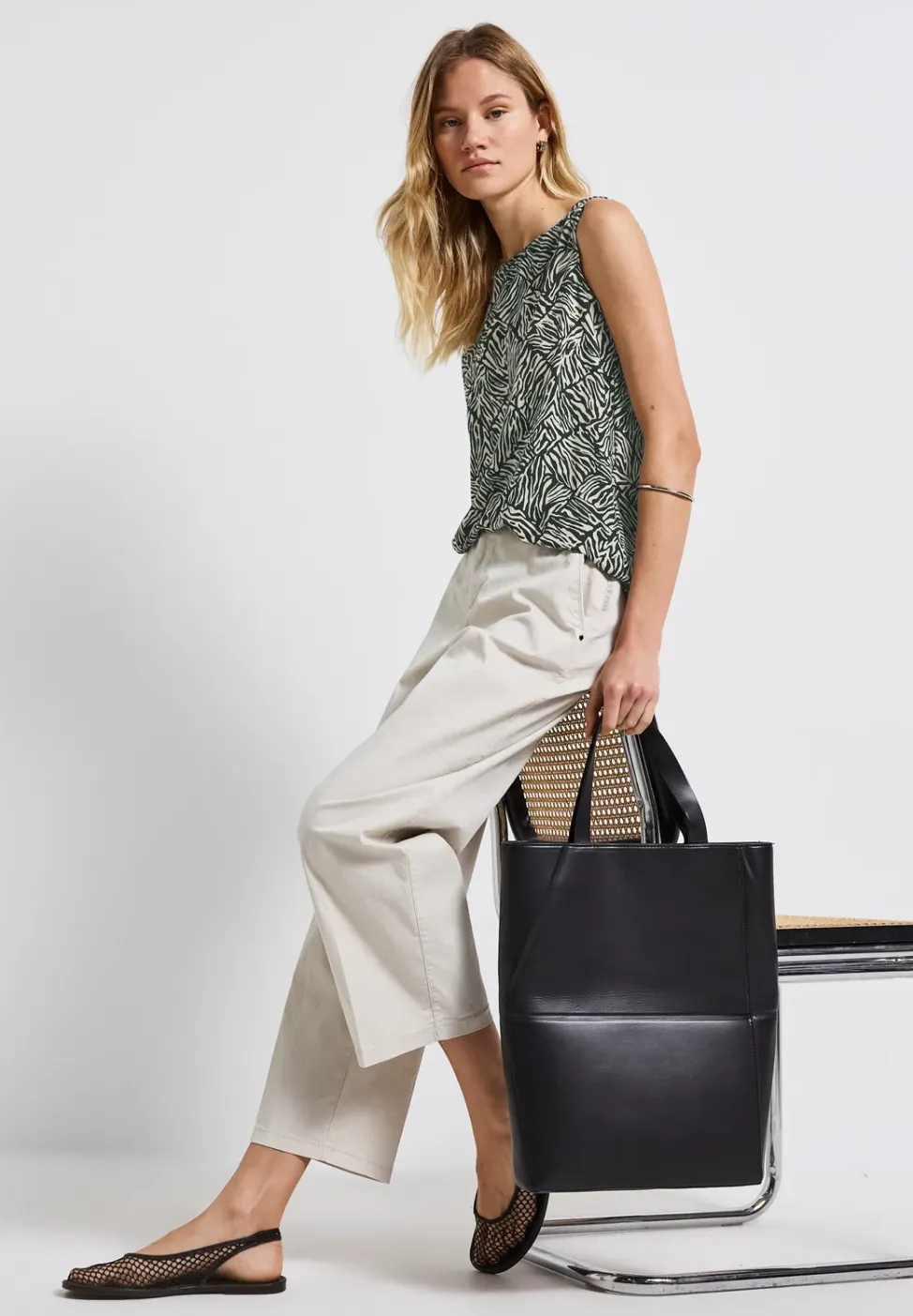 Gedessineerde basic top