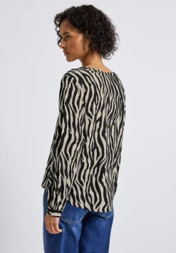 Gedessineerde blouse
