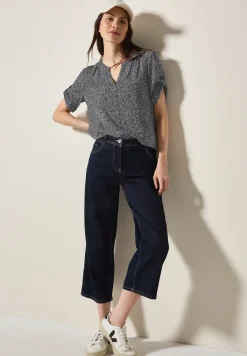 Gedessineerde blouse