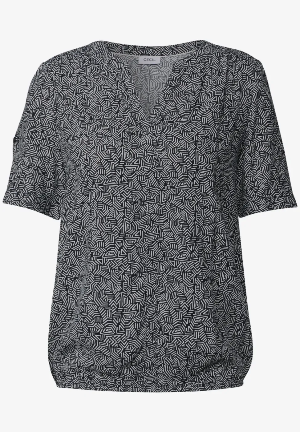 Gedessineerde blouse