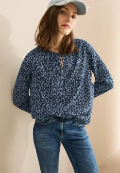 Gedessineerde blouse