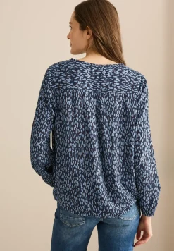 Gedessineerde blouse