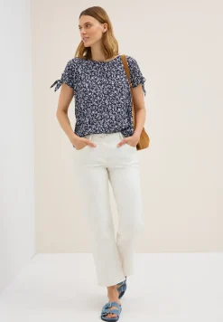 Gedessineerde blouse