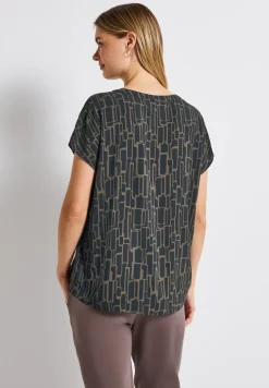 Gedessineerde blouse
