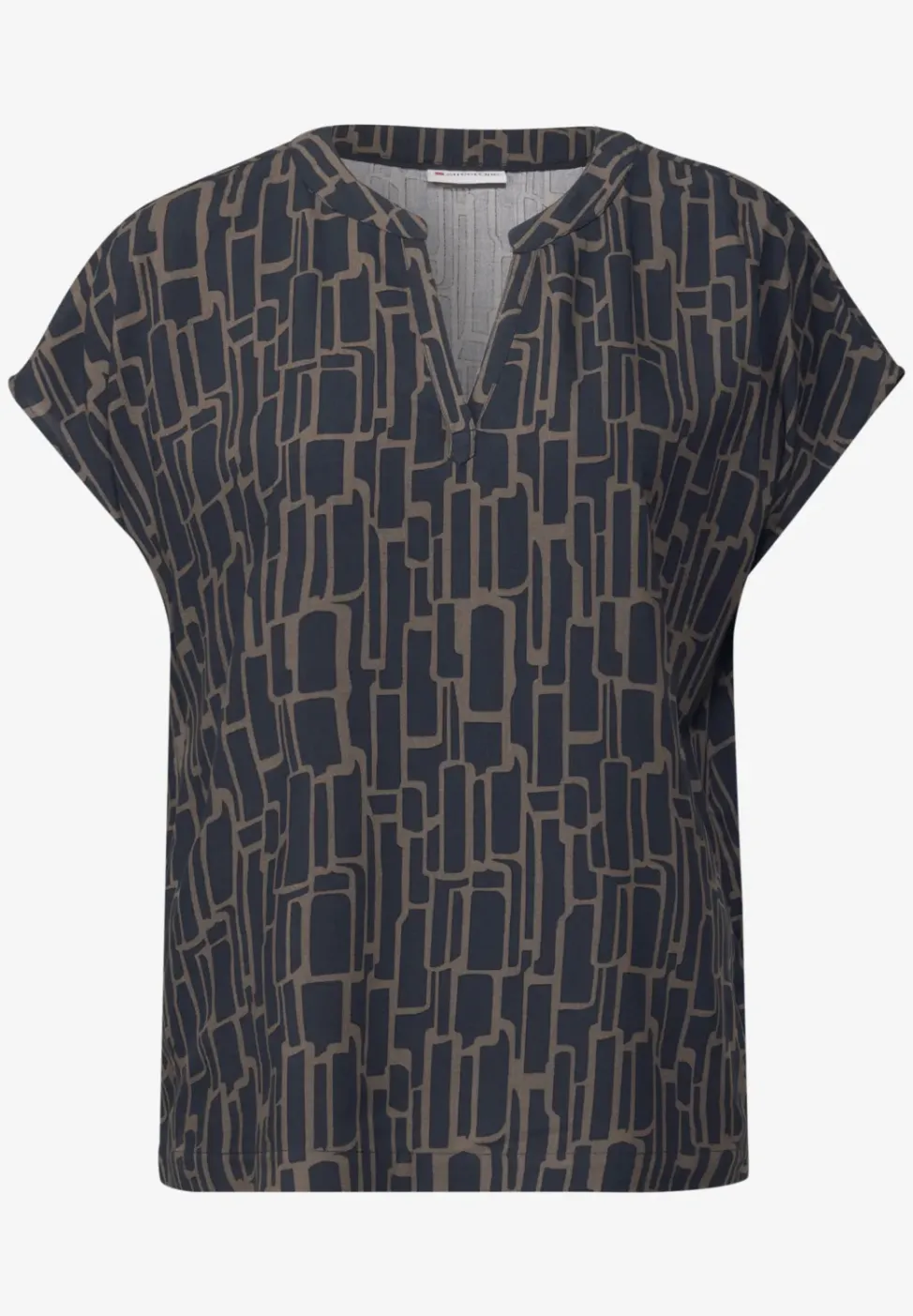 Gedessineerde blouse