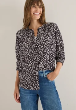 Gedessineerde blouse