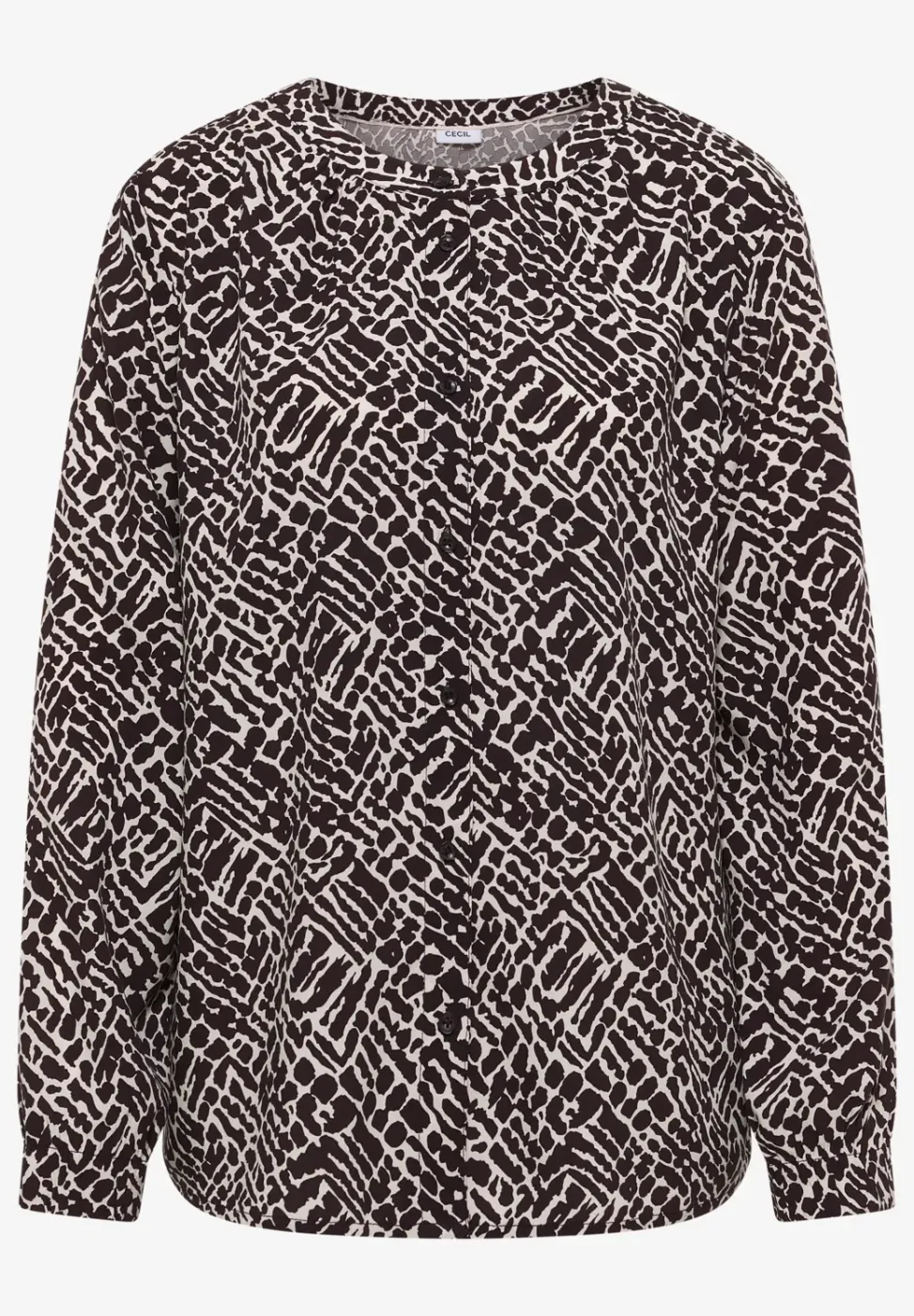 Gedessineerde blouse