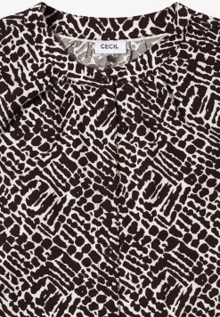 Gedessineerde blouse