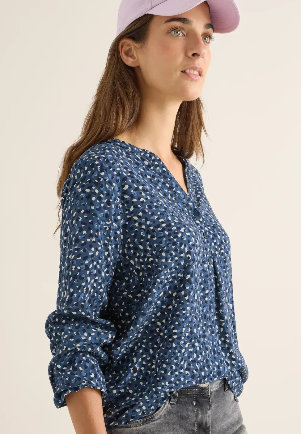Gedessineerde blouse