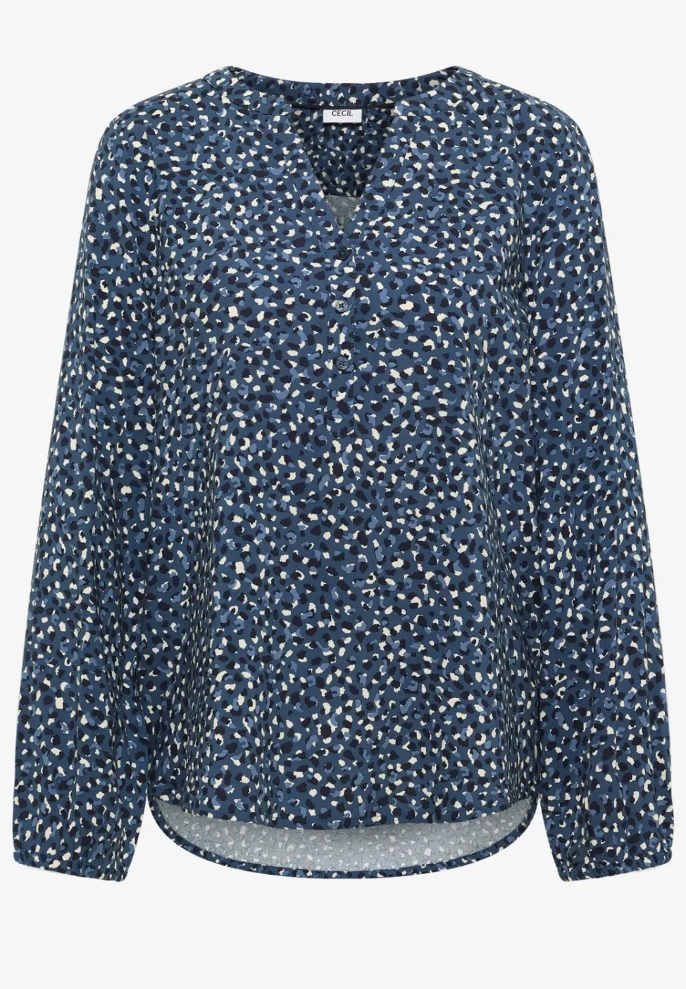 Gedessineerde blouse