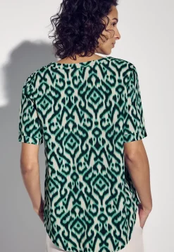 Gedessineerde blouse