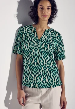 Gedessineerde blouse