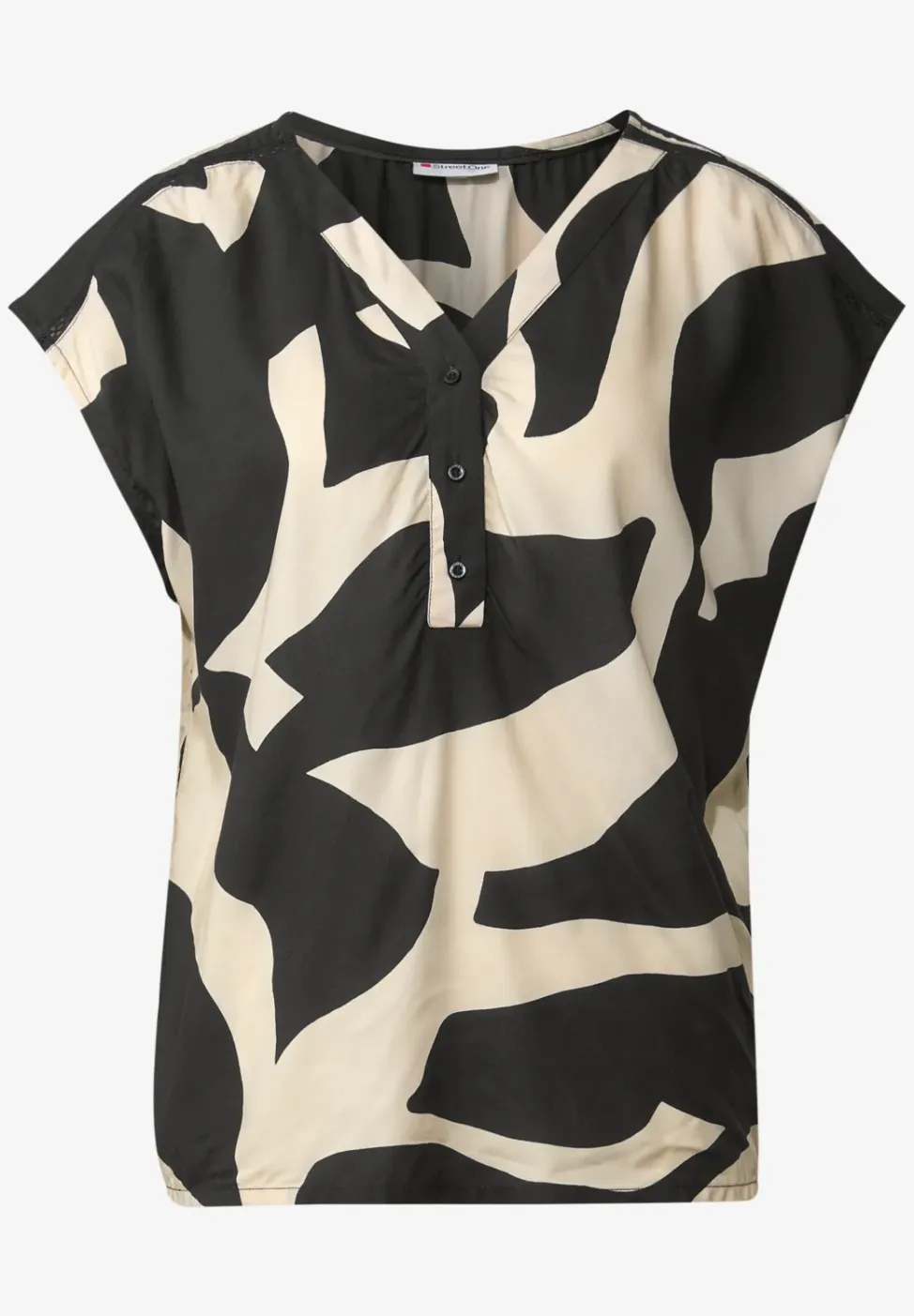 Gedessineerde blouse