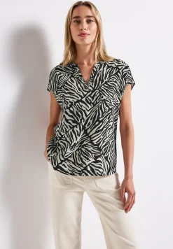 Gedessineerde blouse