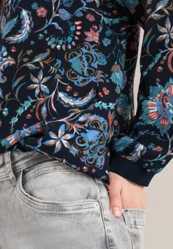 Gedessineerde blouse