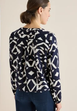Gedessineerde blouse