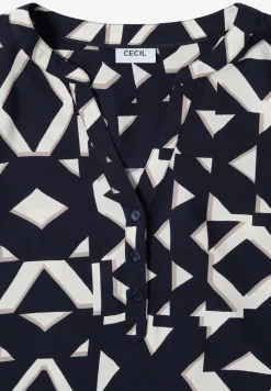 Gedessineerde blouse