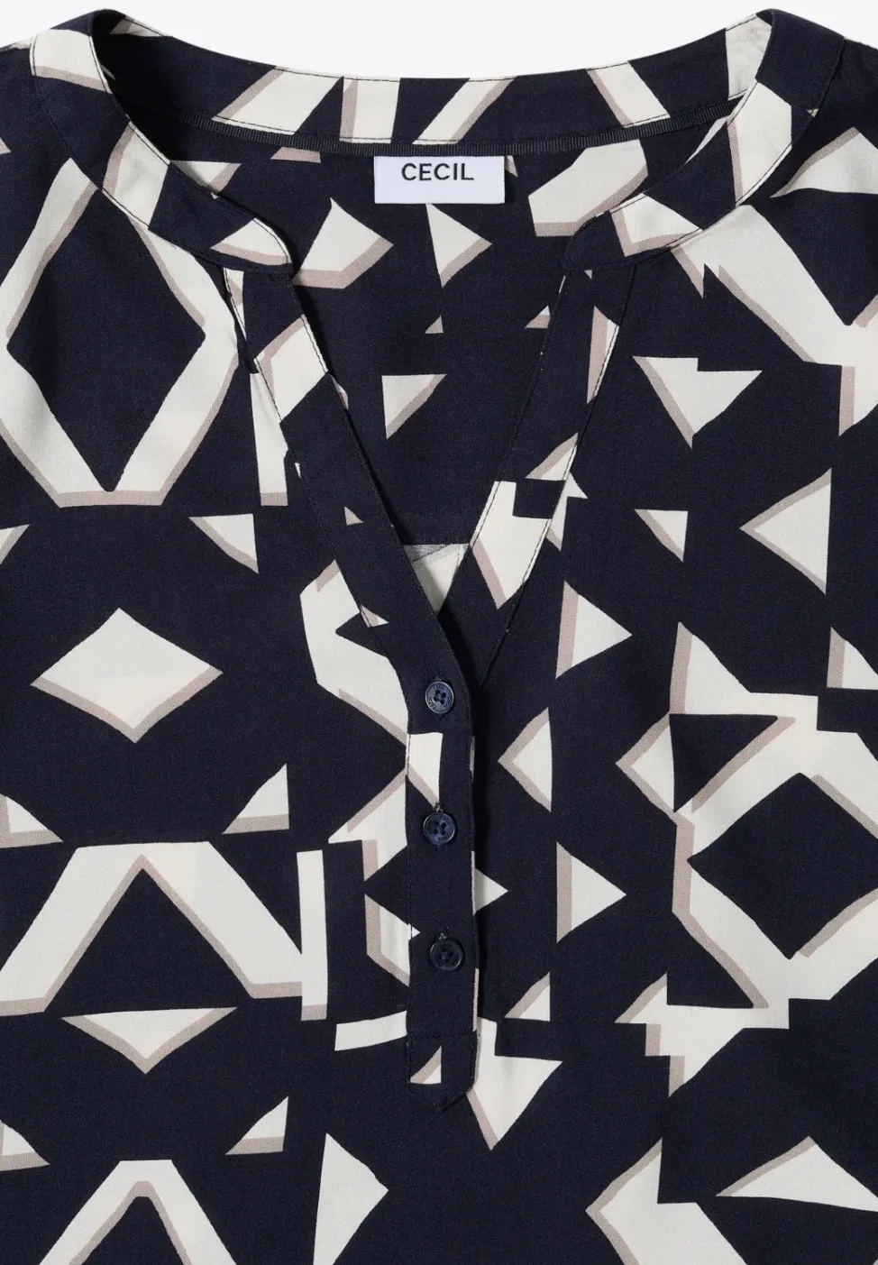 Gedessineerde blouse