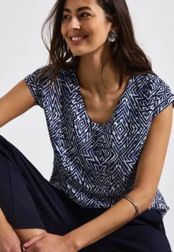 Gedessineerde blouse