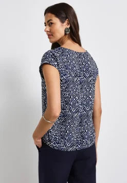 Gedessineerde blouse
