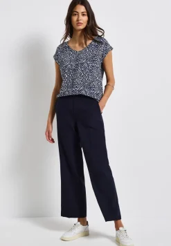 Gedessineerde blouse