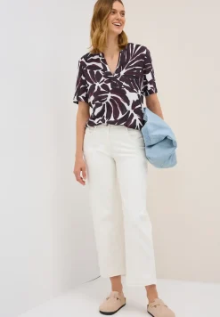 Gedessineerde blouse