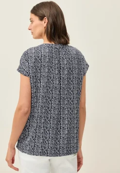 Gedessineerde blouse