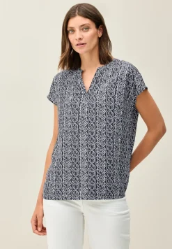 Gedessineerde blouse