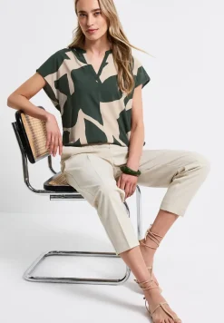 Gedessineerde blouse