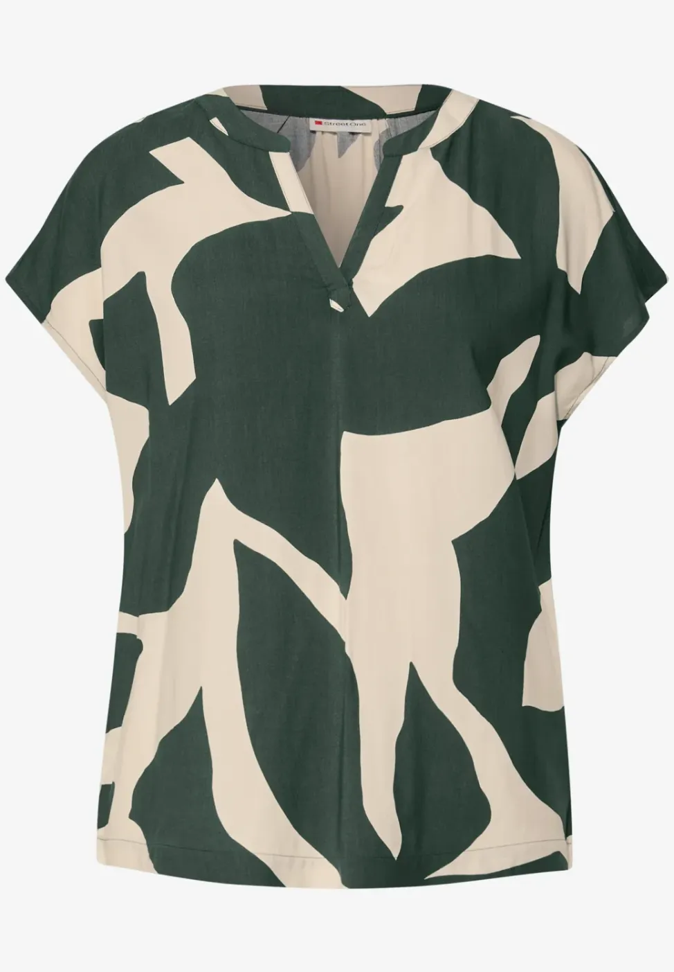 Gedessineerde blouse