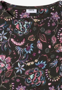 Gedessineerde blouse
