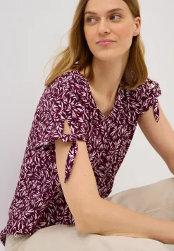 Gedessineerde blouse