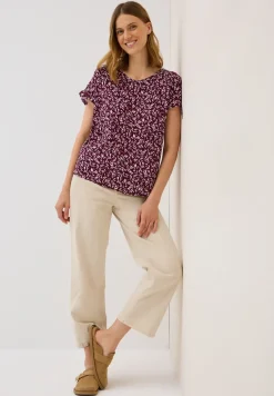 Gedessineerde blouse