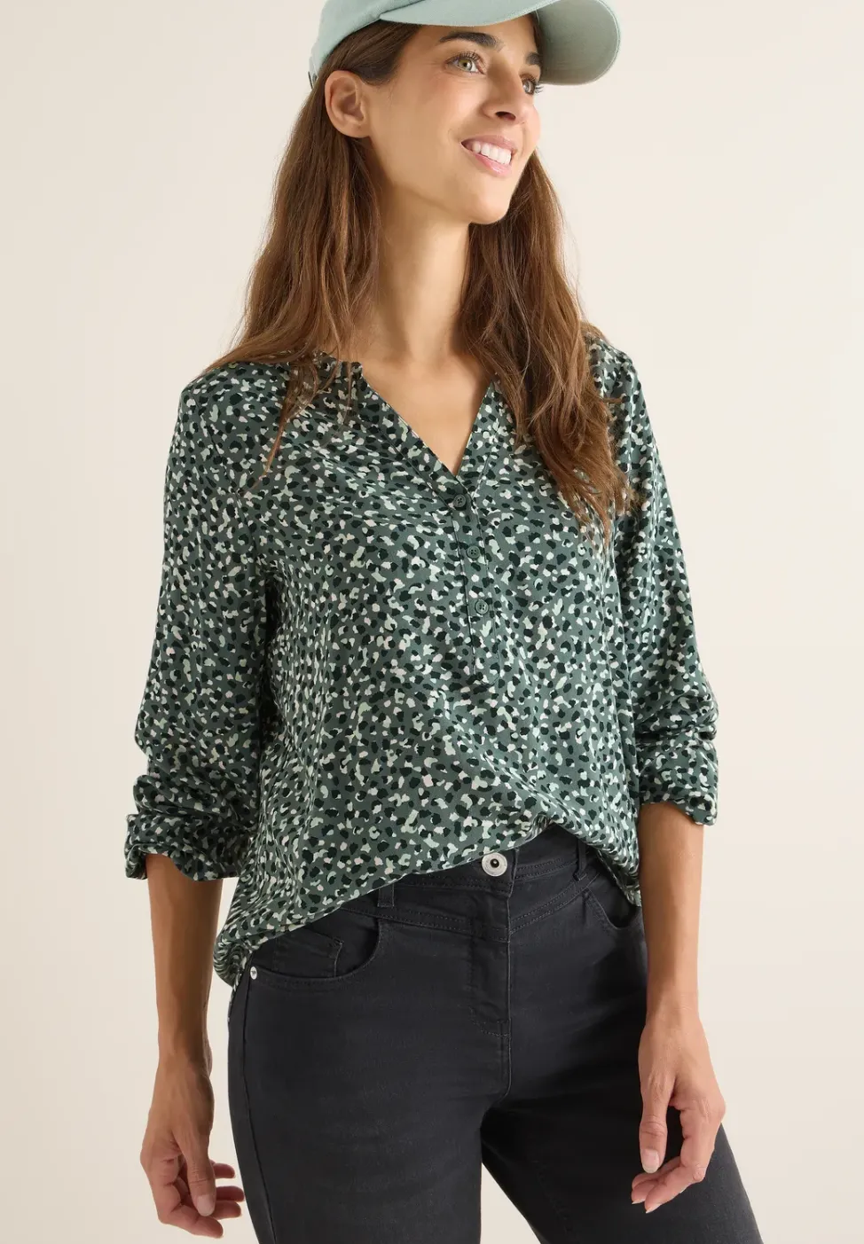 Gedessineerde blouse
