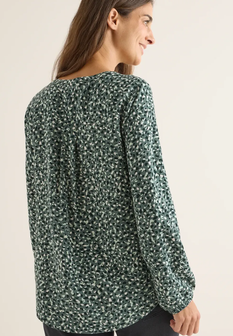 Gedessineerde blouse