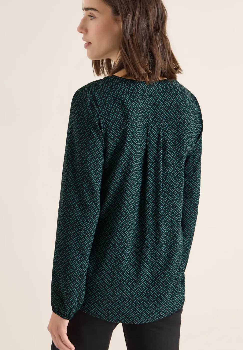 Gedessineerde blouse